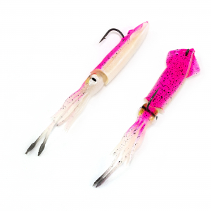 Октопус Savage Gear 3D Swim Squid 125мм 25гр (Pink Glow)